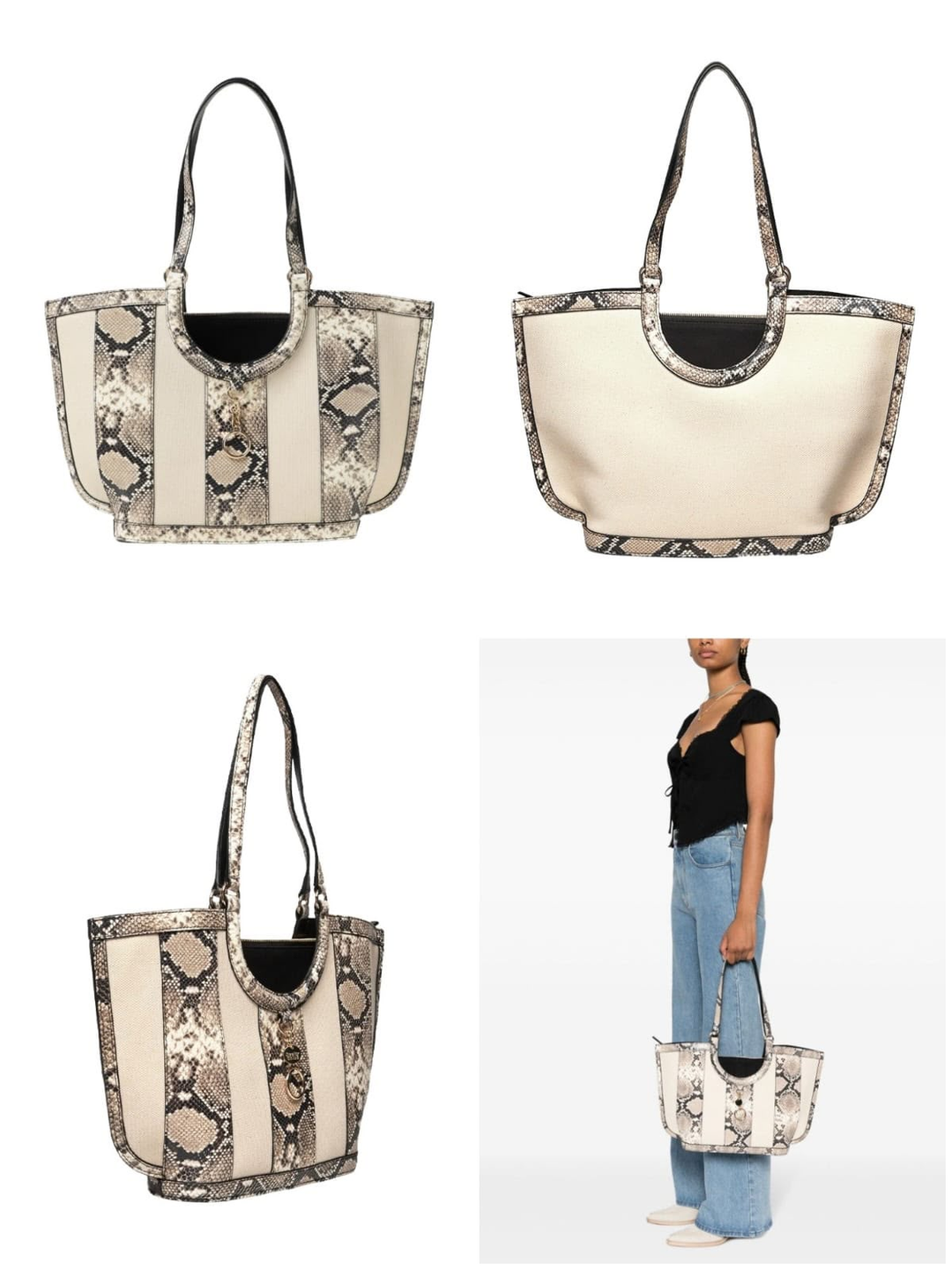 See By Chloe Mara Tote Bag in Cement Beige [SM1579]
