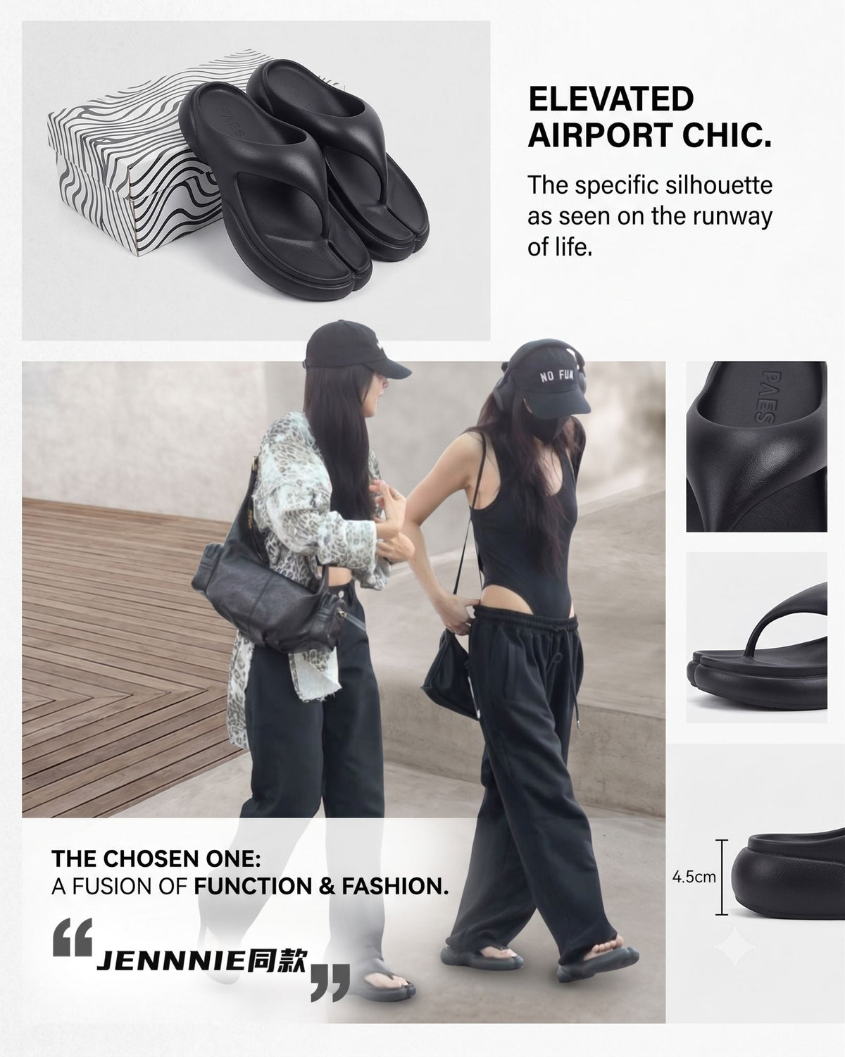 PAES flip flop JENNIE composite
