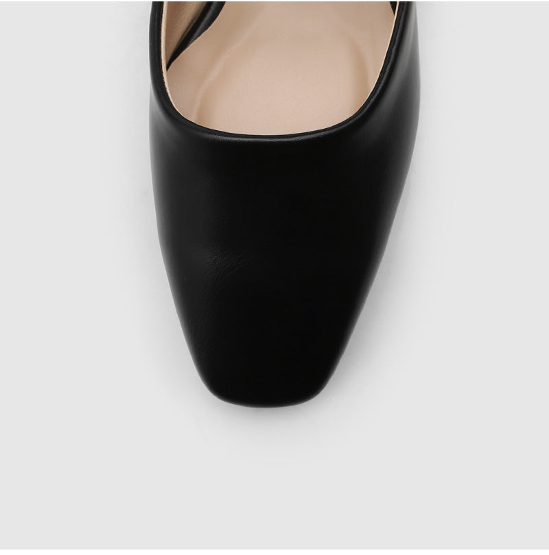 韓國 Sappun Hameli strap mule slippers (2cm)【SA077】