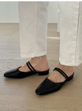 韓國 Sappun Hameli strap mule slippers (2cm)【SA077】