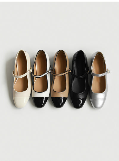 韓國 Sappun Enria Mary Jane Flat Shoes (2cm)【SA005】