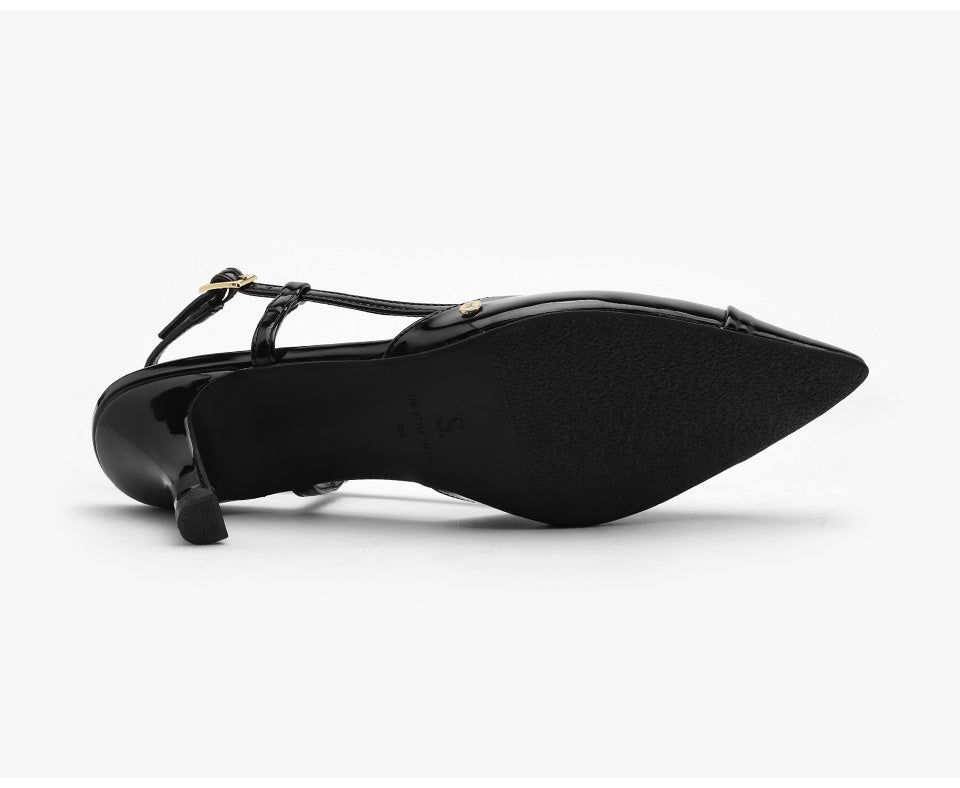 韓國 Sappun Arinth Enamel Slingback Heel【SA021】