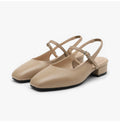 韓國 Sappun Daphni Mary Jane Slingback Flat Shoes (3cm)
 【SA074】